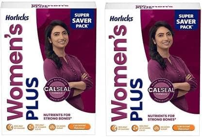 Horlicks נשים פלוס חבילה של 400 גרם של Calseal 400 גרם של 2 מילוי מחדש