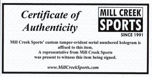 ברט בון חתימה רשמית 2001 משחקי כל הכוכבים בייסבול סיאטל מארינרס MCS HOLO 82078 - כדורי בייסבול עם חתימה