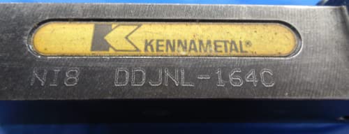 Kennametal Ddjnl 164C מחזיק כלי מפנה מחזיק 1 Shank 1/2 I.C. תוספות Ni8