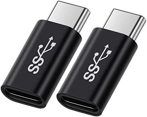 BOLS USB C מתאם נקבה-נקבה, תומך בטעינה מהירה והארכת העברת נתונים, עד 10 ג'יגה-ביט לשנייה ...